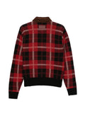 Guest In Residence check-pattern cardigan
